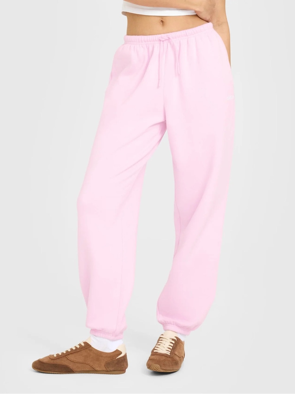 Oner Active Mid Weight Relaxed Sweatpants Chalk Pink